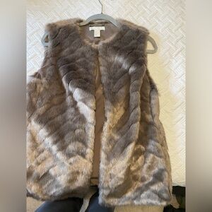 H&M fur vest